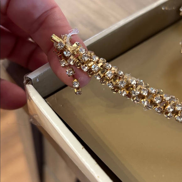 OPEN BOX READ NIB Christian Siriano Gold Rhinestone Bow Christmas Tree Ornaments - Picture 7 of 12